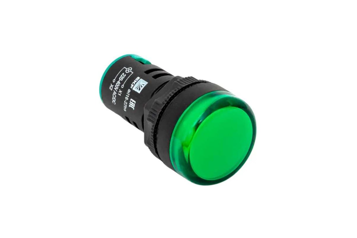 Матрица светодиодная EKF AD16-22HS зеленый 220-400 В AC/DC ledm-ad16-g ...