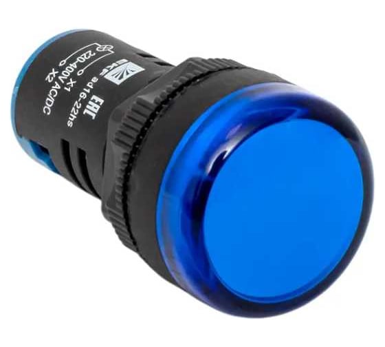 Матрица светодиодная AD16-22HS синяя 220-400В AC/DC EKF ledm-ad16-b-230acdc