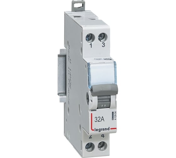 Переключатель Legrand CX³ НО+НЗ 32A 412904