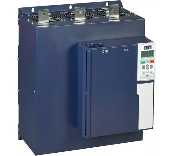 Устройство плавного пуска ONI SFC 3Ф, 380В, 200кВт, 400А Uупр 110-220В SFC-33-200 1