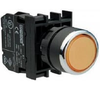 Кнопка с подсветкой-светодиод Emas желтая B280DS