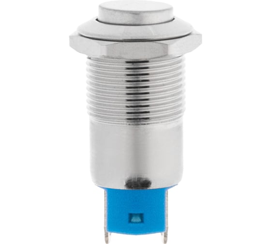 Антивандальная кнопка REXANT d12 Б/Фикс (2с), OFF-(ON), выпуклая (A12-B2) 06-0339-A