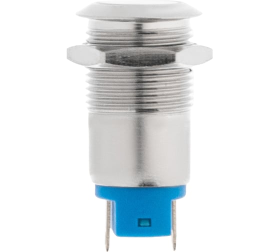 Антивандальная кнопка REXANT d12 Фикс (2с), OFF-ON, выпуклая (A12-B2) 06-0340-A