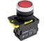 Кнопка ANDELI LA115-A5-01BND/4 1НЗ красный AC220V (LED) ADL10-257 4