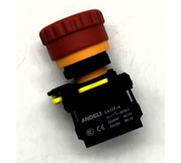 Кнопка ANDELI LA115-A5-01ZF/14 Грибок красный 1НЗ AC220V ADL10-356