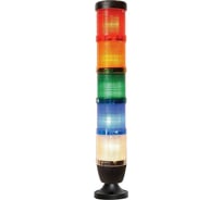 Сигнальная колонна Emas 50 мм, красная, желтая, зеленая, синяя, белая 24 В, IK55L024XM02