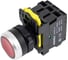Кнопка ANDELI LA115-A5-11BND/4 красный 1НО+1НЗ AC220V (LED) ADL10-274 1