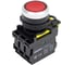 Кнопка ANDELI LA115-A5-11BND/4 красный 1НО+1НЗ AC220V (LED) ADL10-274 4