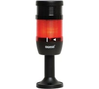 Сигнальная колонна Emas 70 мм, красная, светодиод 24VDC + зуммер 90 дБ IK71L024ZM01