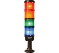 Сигнальная колонна Emas 70 мм, красная, желтая, зеленая, синяя, 24 В, светодиод LED IK74L024XM01