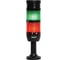 Сигнальная колонна Emas 70 мм, красная, зеленая 220 В, светодиод LED, зуммер IK72L220ZM01 1