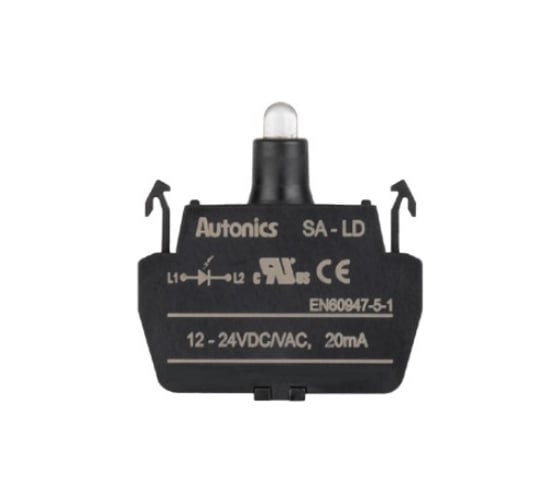 Блок индикации Autonics SA-LD, белый, СИД 12-24В/~, артикул A5550010445R 1