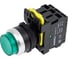 Кнопка ANDELI LA115-A5-11GND/3 зеленый 1НО+1НЗ AC220V (LED) ADL10-278 1