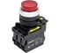 Кнопка ANDELI LA115-A5-11GND/4 красный 1НО+1НЗ AC220V (LED) ADL10-279 4