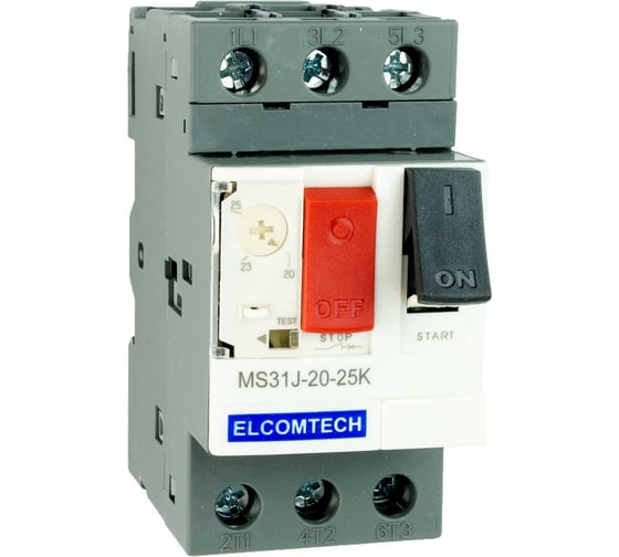 Мотор-автомат ELCOMTECH MS31J-20-25K (20-25А) УТ-00026539