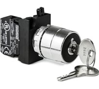 Кнопка с ключом Emas 2-0-1, ключ вынимается в положениии 0 1НО+1НЗ CM CM102AA31