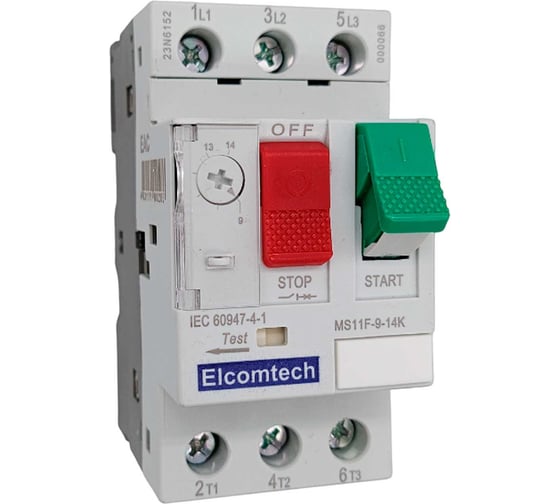 Мотор-автомат ELCOMTECH MS11F-9-14K (9-14А) УТ-00026449