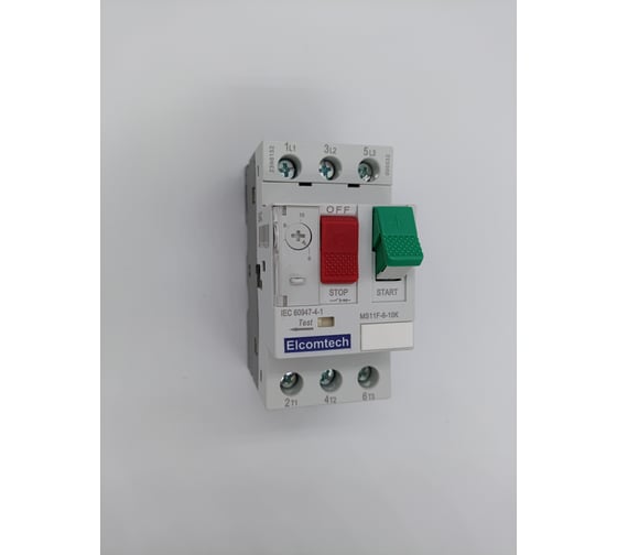 Мотор-автомат ELCOMTECH MS11F-6-10K (6-10А) УТ-00026448