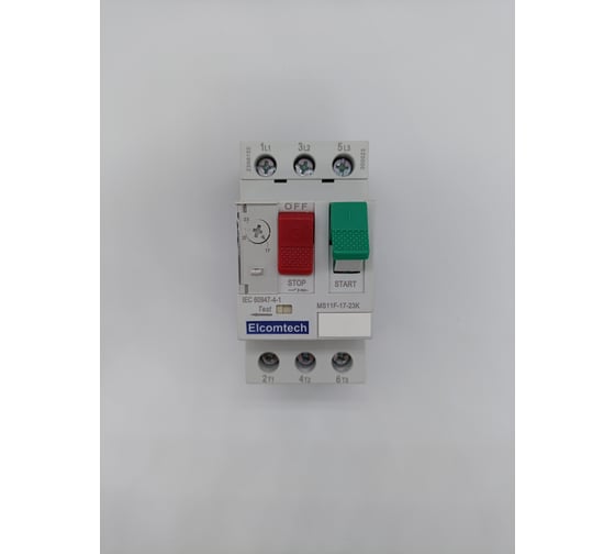 Мотор-автомат ELCOMTECH MS11F-17-23K (17-23А) УТ-00026451 1