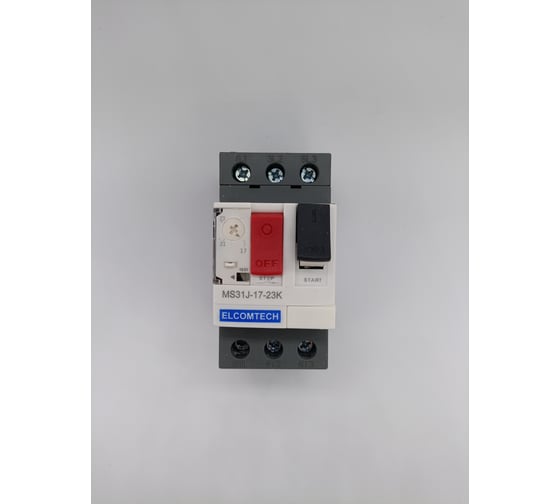 Мотор-автомат ELCOMTECH MS31J-17-23K (17-23А) УТ-00026538 1
