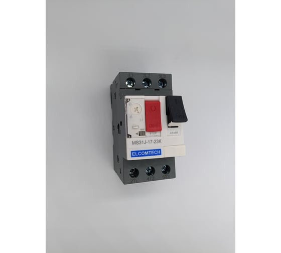 Мотор-автомат ELCOMTECH MS31J-17-23K (17-23А) УТ-00026538