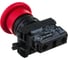 Кнопка Emas Грибок без фиксации красная CP200MK 4