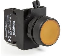 Кнопка с подсветкой-светодиод Emas желтая 1НО CP180DS