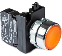 Кнопка с подсветкой-светодиод Emas желтая 1НЗ CM2S0DS