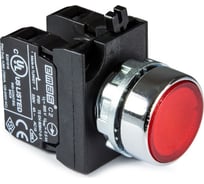 Кнопка с подсветкой-светодиод Emas красная 2НО CM1K1DK