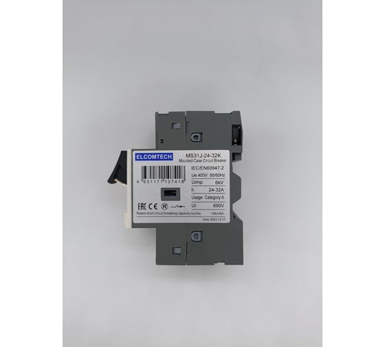 Мотор-автомат ELCOMTECH MS31J-24-32K (24-32А) УТ-00026540