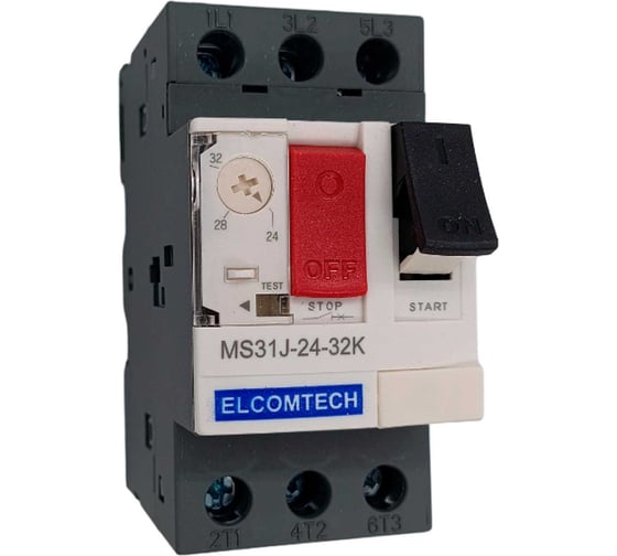 Мотор-автомат ELCOMTECH MS31J-24-32K (24-32А) УТ-00026540