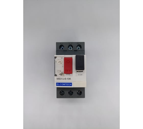 Мотор-автомат ELCOMTECH MS31J-6-10K (6-10А) УТ-00026535