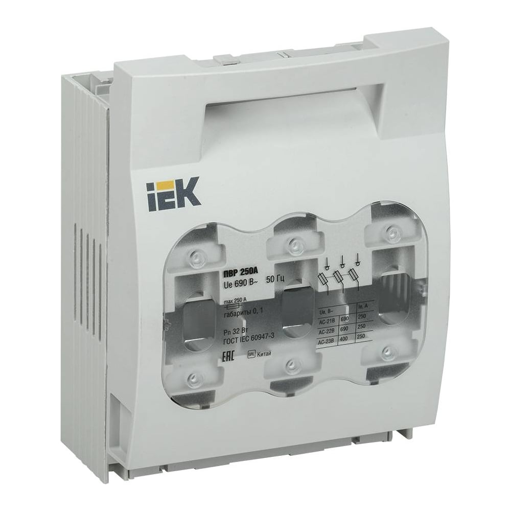 Предохранитель-выключатель-разъединитель IEK 250А SRP-20-3-250 ...