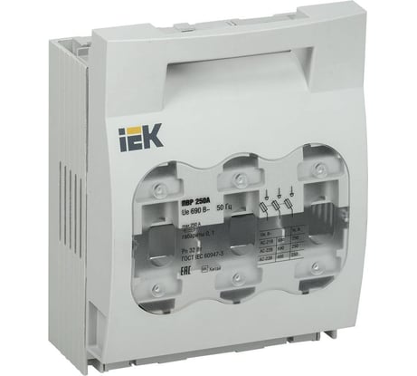 Предохранитель-выключатель-разъединитель IEK 250А SRP-20-3-250