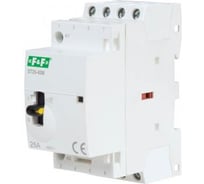 Контактор Евроавтоматика F&F ST25-40-M 4NO, автоматическое/ручное управление, потребляемая мощность 4,0Вт, 2 модуля, монтаж на DIN-рейке EA13.001.032