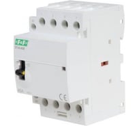 Контактор Евроавтоматика F&F ST40-40-M 4NO, автоматическое/ручное управление, потребляемая мощность 6,4Вт, 3 модуля, монтаж на DIN-рейке EA13.001.033