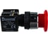 Кнопка Emas красная грибовидная 1НЗ KB12MK 1