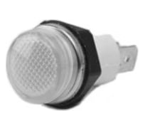 Сигнальная арматура Emas 14мм белая с лампой 220В S140NB
