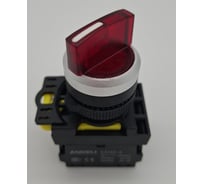 Переключатель ANDELI LA115-A5-20XD/314 красный AC/DC24V (LED) 2НО ADL10-245