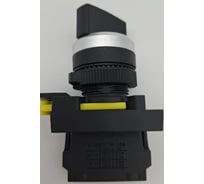 Переключатель ANDELI LA115-A5-11BND/1 1NO чёрный с самовозвратом AC220V артикул ADL10-272