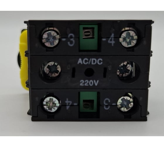 Переключатель ANDELI LA115-A5-20XS/31 красный 2НО AC220V ADL10-249