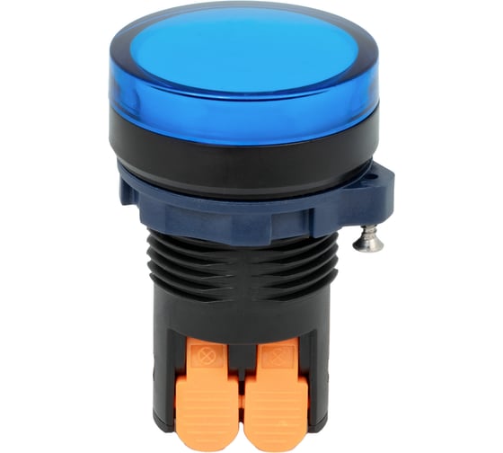 Световой индикатор CONTA синий рассеиватель, 24V DC, пластик, 22 мм TA22SA1Z1-P/CB9-24V/PC 00-00011491
