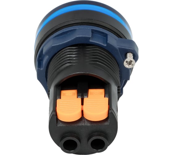 Световой индикатор CONTA синий рассеиватель, 24V DC, пластик, 22 мм TA22SA1Z1-P/CB9-24V/PC 00-00011491