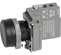 Кнопка CONTA матовая, черная с держателем, 1NO, винтовой, 22ММ TA22SA-PF-H-PC/ZZ/NO 00-00012588