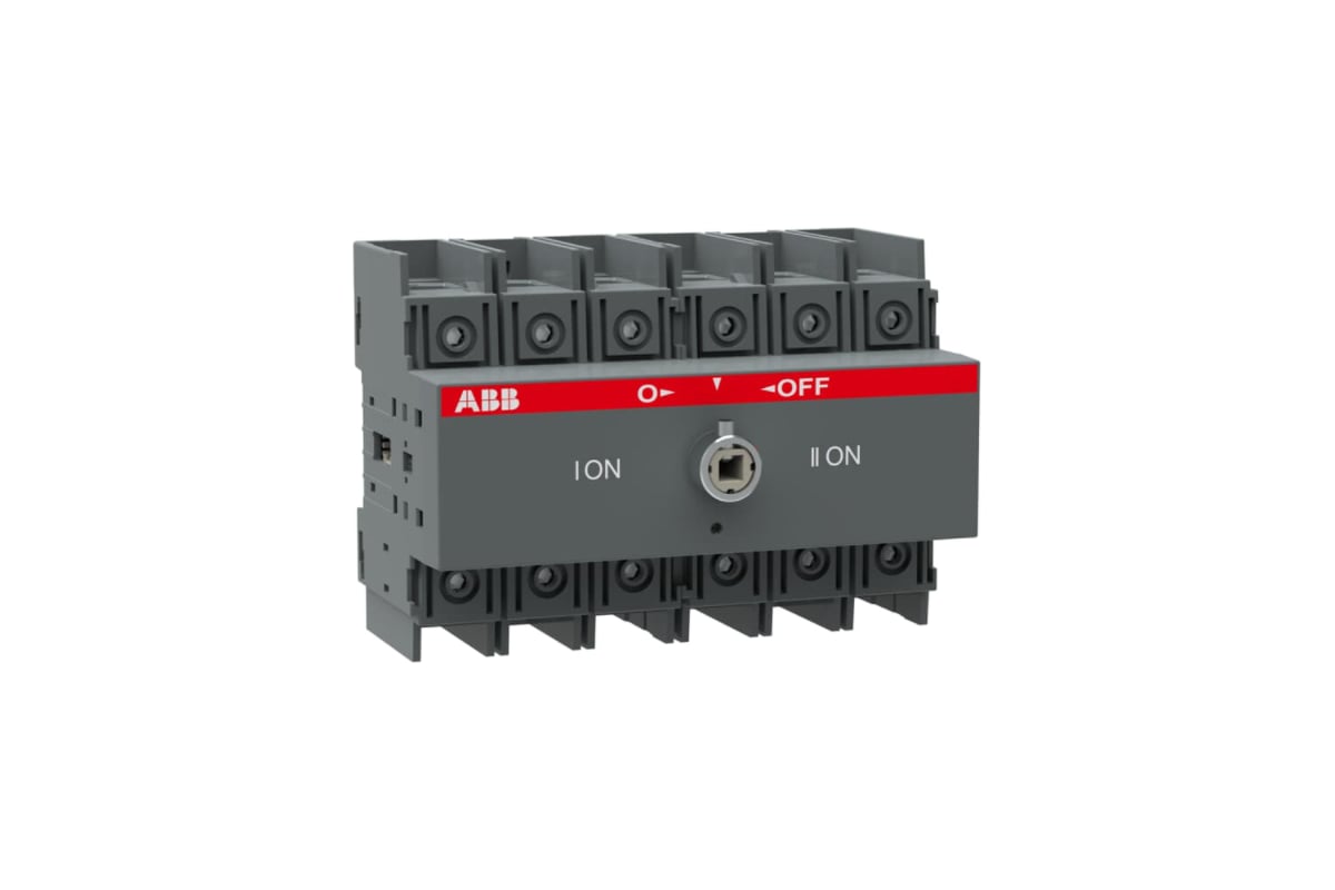 Реверсивный рубильник ABB OT100F3C до 100А, 3-полюсный 1SCA105008R1001 ...