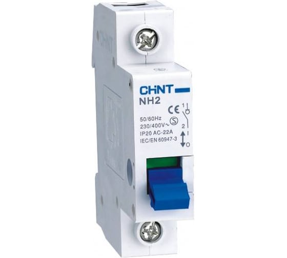 Выключатель нагрузки CHINT, NH2-125 1P 125A 401048 1