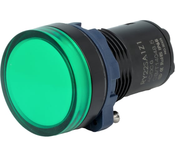 Световой индикатор CONTA зеленый рассеиватель 24V DC, пластик, 22 мм TA22SA1Z1-P/CG9-24V/PC 00-00011488