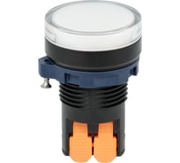 Световой индикатор CONTA белый рассеиватель 24V DC, пластик, 22 мм TA22SA1Z1-P/CW9-24V/PC 00-00011490