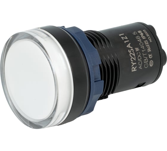Световой индикатор CONTA белый рассеиватель 24V DC, пластик, 22 мм TA22SA1Z1-P/CW9-24V/PC 00-00011490