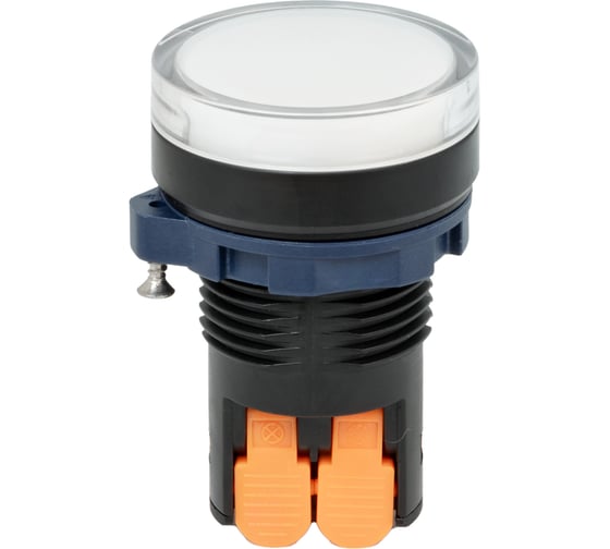 Световой индикатор CONTA белый рассеиватель 220V DC, пластик, 22 мм TA22SA1Z1-P/CW220V/PC  00-00011495